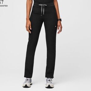 Women’s black yola scrubs bottoms